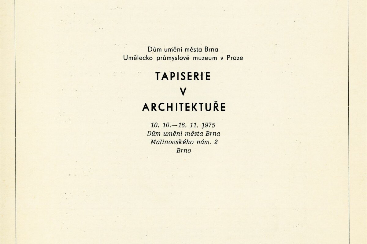 Tapiserie v architektuře